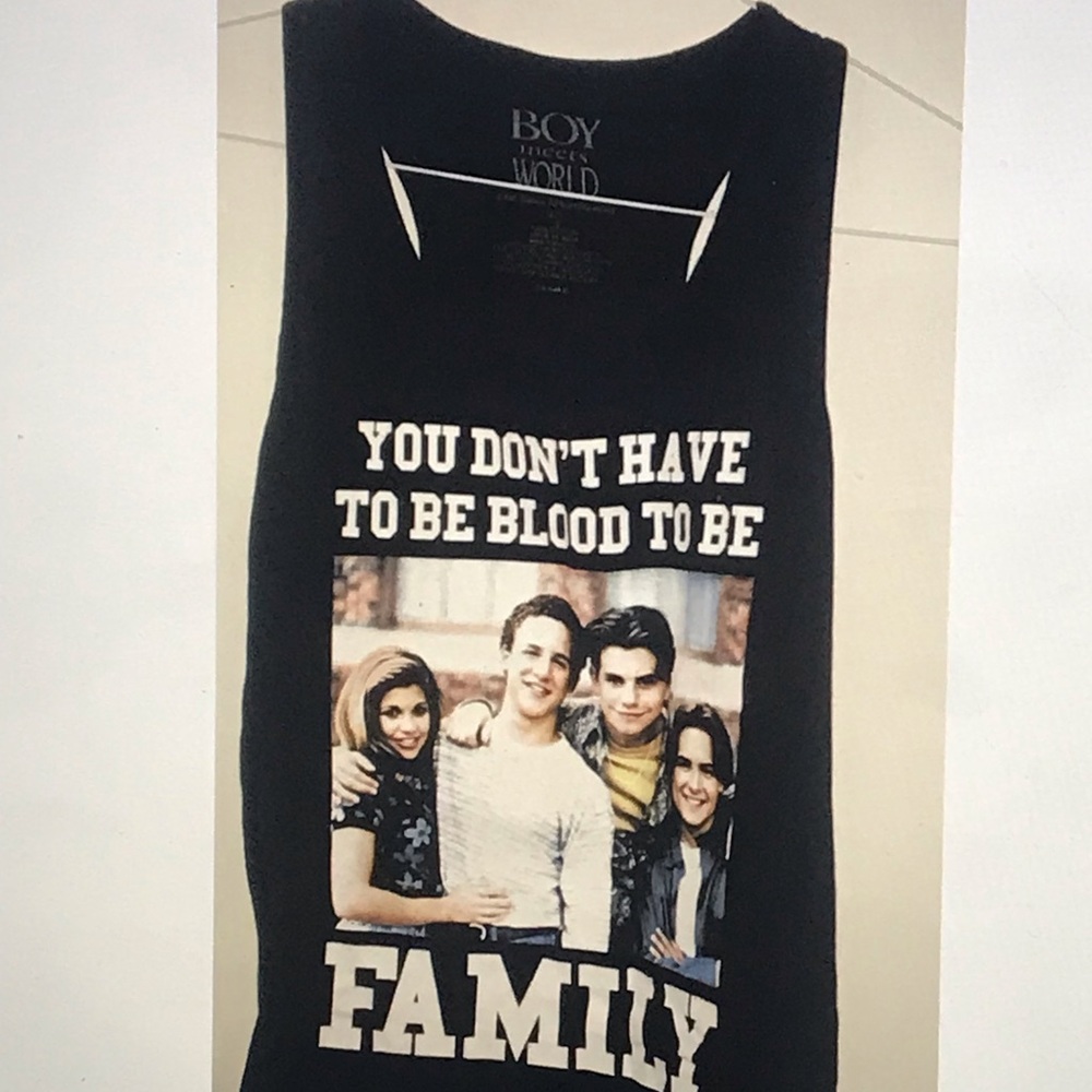 Boy Meets World tank top SIZE SMALL women spring